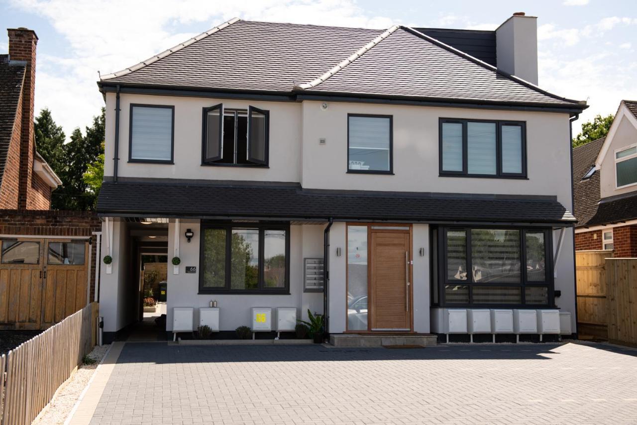 Walnut Flats-F4, 2-Bedroom With Ensuite - Parking, Netflix, Wifi - Close To Oxford, Bicester & Blenheim Palace Kidlington Kültér fotó